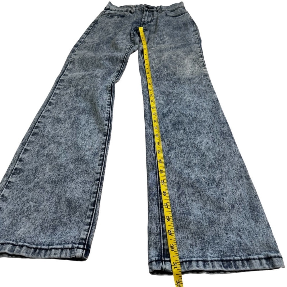 DG2 by Diane Gilman Acid Wash Jeans Size 2 Bootcut Zip Front 5 Pockets Denim NEW - Picture 8 of 12